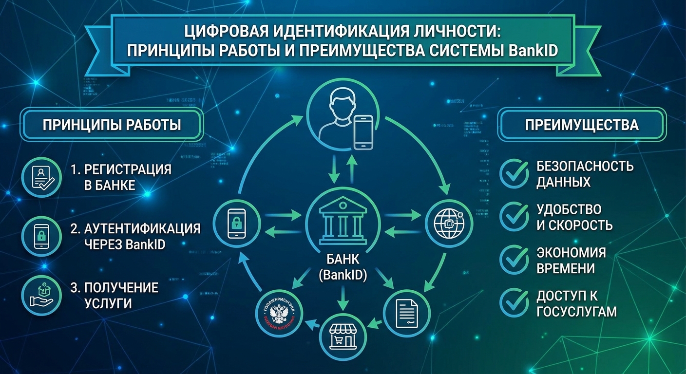Цифровая идентификация личности: принципы работы и преимущества системы BankID